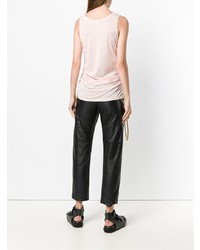 Женская розовая вязаная майка от Diesel