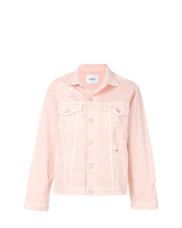 Женская розовая джинсовая куртка от Dondup
