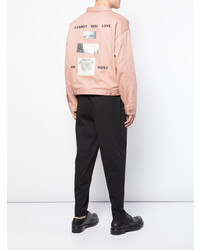 Мужская розовая джинсовая куртка от Enfants Riches Deprimes