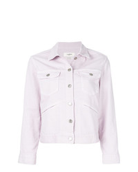 Женская розовая джинсовая куртка от Isabel Marant Etoile