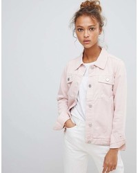 Женская розовая джинсовая куртка от WÅVEN