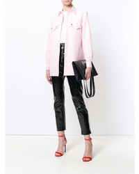 Женская розовая джинсовая рубашка от Calvin Klein 205W39nyc