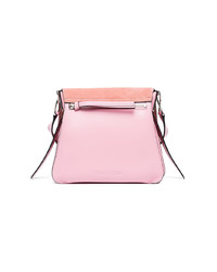 Розовая замшевая сумка через плечо от JW Anderson