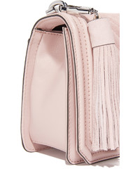 Женская розовая замшевая сумка от Rebecca Minkoff
