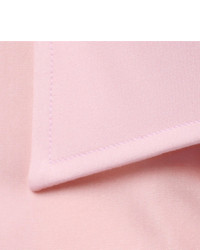 Мужская розовая классическая рубашка от Richard James