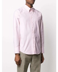 Мужская розовая классическая рубашка от DSQUARED2