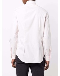 Мужская розовая классическая рубашка от Paul Smith