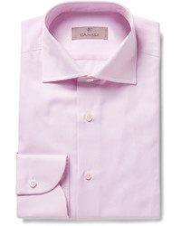 Мужская розовая классическая рубашка от Canali