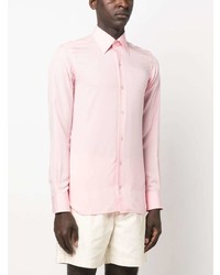 Мужская розовая классическая рубашка от Tom Ford