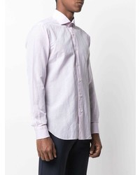 Мужская розовая классическая рубашка от Barba