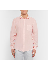 Мужская розовая классическая рубашка от Hartford