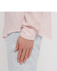 Мужская розовая классическая рубашка от Hartford