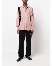 Мужская розовая классическая рубашка от Our Legacy