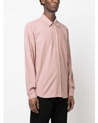 Мужская розовая классическая рубашка от Our Legacy