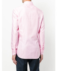 Мужская розовая классическая рубашка от Etro