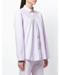 Женская розовая классическая рубашка от Humanoid