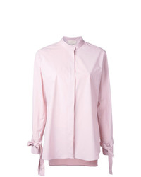 Женская розовая классическая рубашка от Erika Cavallini