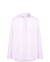 Мужская розовая классическая рубашка от Etro