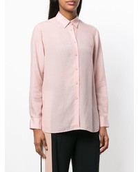 Женская розовая классическая рубашка от Filippa K