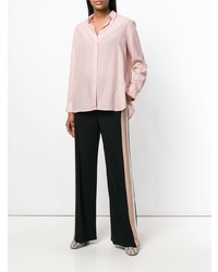 Женская розовая классическая рубашка от Filippa K