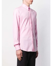 Мужская розовая классическая рубашка от Givenchy