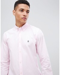 Мужская розовая классическая рубашка от French Connection