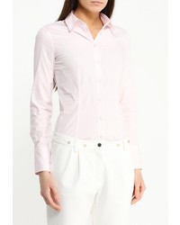 Женская розовая классическая рубашка от Hugo