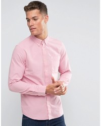 Мужская розовая классическая рубашка от Jack Wills