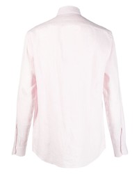 Мужская розовая классическая рубашка от Deperlu