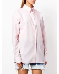 Женская розовая классическая рубашка от Faith Connexion
