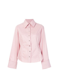 Женская розовая классическая рубашка от MARQUES ALMEIDA