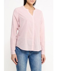 Женская розовая классическая рубашка от Mustang