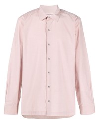 Мужская розовая классическая рубашка от Orlebar Brown