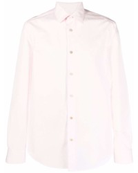 Мужская розовая классическая рубашка от Paul Smith