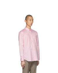 Мужская розовая классическая рубашка от Comme Des Garcons SHIRT