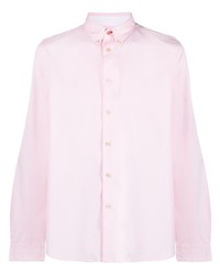 Мужская розовая классическая рубашка от PS Paul Smith