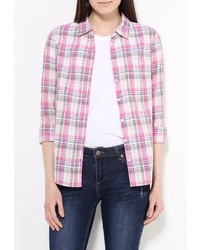 Женская розовая классическая рубашка от Sela