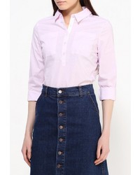 Женская розовая классическая рубашка от Sela