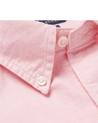 Мужская розовая классическая рубашка от Polo Ralph Lauren