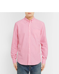 Мужская розовая классическая рубашка от J.Crew