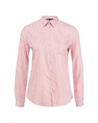 Женская розовая классическая рубашка от Tommy Hilfiger