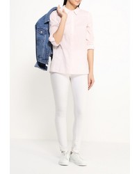 Женская розовая классическая рубашка от Vero Moda