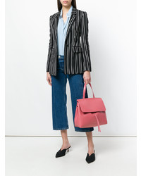 Розовая кожаная большая сумка от Mansur Gavriel