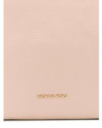 Розовая кожаная большая сумка от MICHAEL Michael Kors