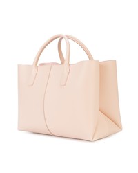 Розовая кожаная большая сумка от Mansur Gavriel