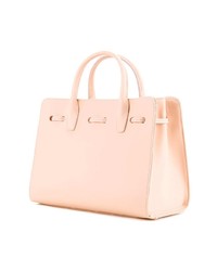 Розовая кожаная большая сумка от Mansur Gavriel