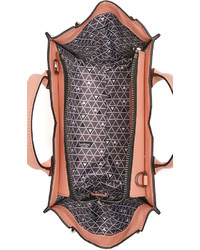 Розовая кожаная большая сумка от Botkier