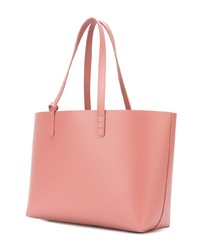 Розовая кожаная большая сумка от Mansur Gavriel