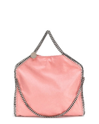 Розовая кожаная большая сумка от Stella McCartney