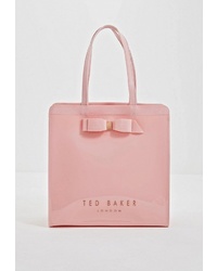 Розовая кожаная большая сумка от Ted Baker London
